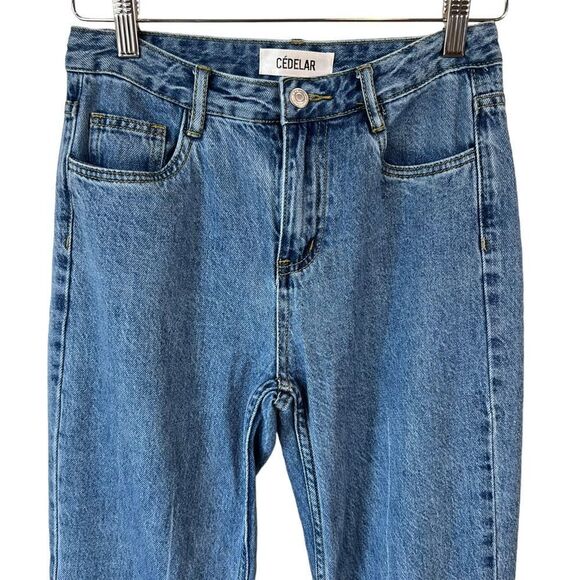 Cedelar Paris Juny White Cuffed Ankle Jeans - Picture 3 of 15